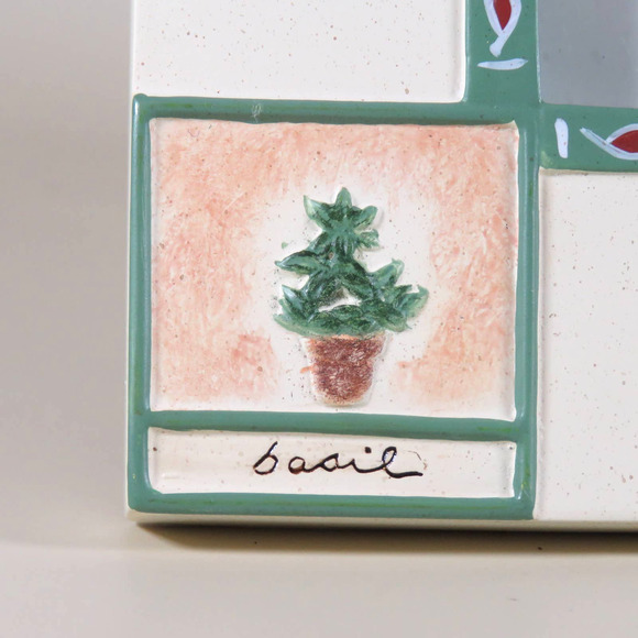 Pfaltzgraff Accents Picture Frame 4x6 - Naturewood  Herb Garden Nature Theme - Picture 7 of 12